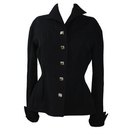 Thierry Mugler Jackets Black