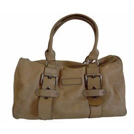 Longchamp-Handbags-Beige
