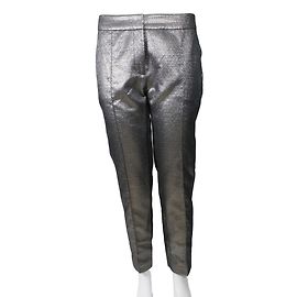 Claudie Pierlot Pantaloni, ghette Argento