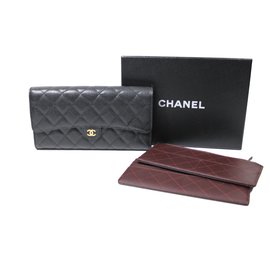 Chanel Wallets Black