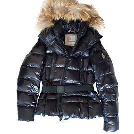 Moncler Abrigos, Ropa de calle Negro