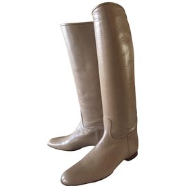 Hermès Boots Beige