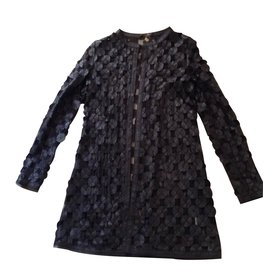 Liu.Jo-Coats, Outerwear-Black