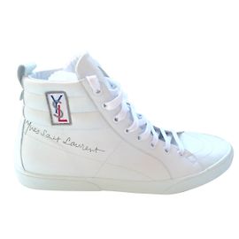 Yves Saint Laurent tênis Branco