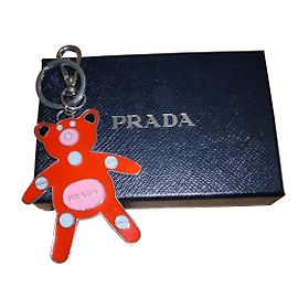 Prada Taschenanhänger Rot