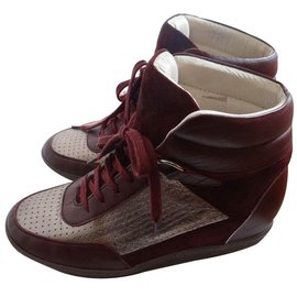 Sandro-Sneakers-Dark red