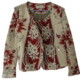 Zara Chaquetas Multicolor