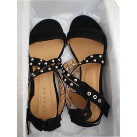 SéZane-Sandals-Black