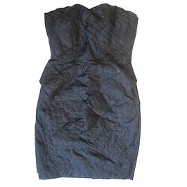 Jean Paul Gaultier Black Polyester Dress Size 36 Black