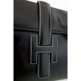 Hermès-Bolsos de embrague-Negro