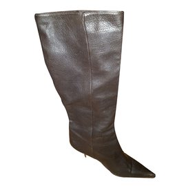 Fendi-Boots-Chocolate