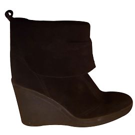 Janet & Janet Ankle Boots Black