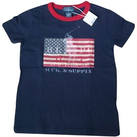 Polo Ralph Lauren-Top garçon-Bleu