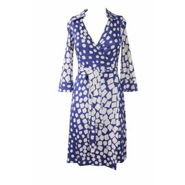 Diane Von Furstenberg Vestidos Azul