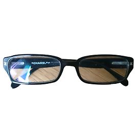 Gafas de sol Chanel Negras de Plástico Negro