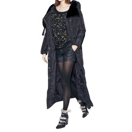 Cop Copine-Coats, Outerwear-Black