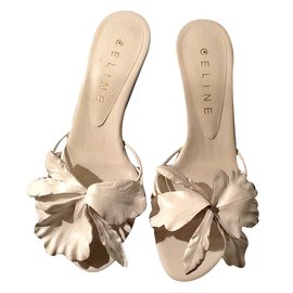 Céline Mules Blanc