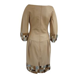 Christian Dior-Dresses-Beige