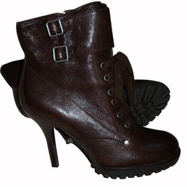Ash-Ankle Boots-Brown