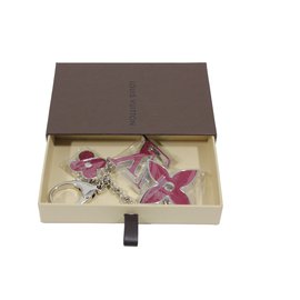 Louis Vuitton-Porte clés ou bijoux de sac-Rose