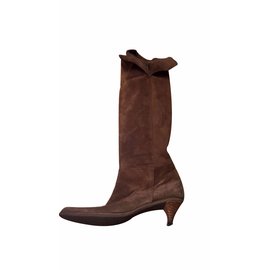 Autre Marque-Boots-Cognac