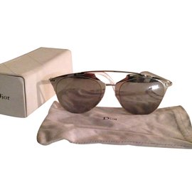 Christian Dior-Sonnenbrille-Silber