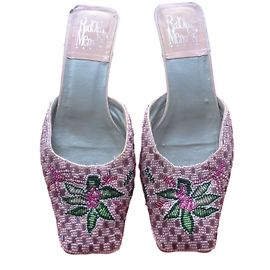 Rodolphe Menudier Mules Pink