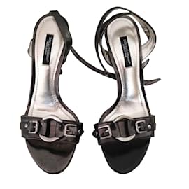 Dolce & Gabbana-Sandals-Silvery