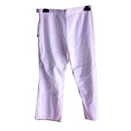 Burberry-Pants, leggings-Beige