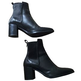 Zara Bottines Noir