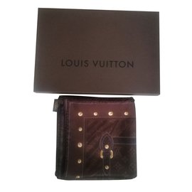 Louis Vuitton-Bufandas-Castaño