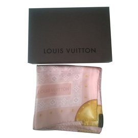 Louis Vuitton-Scarves-Pink