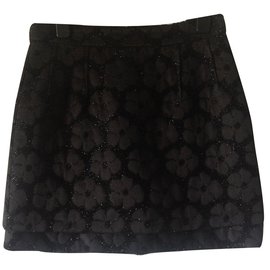 Topshop-Skirts-Black