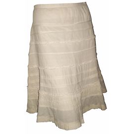 Bcbg Max Azria Saias Fora de branco
