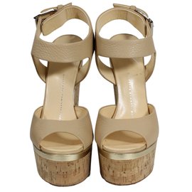 Giuseppe Zanotti-Sandales compensées Giuseppe Zanotti-Beige