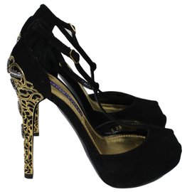 Ralph Lauren-Ralph Lauren high heels-Black