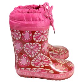 Agatha Ruiz de la Prada-Boots-Pink