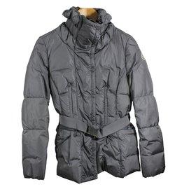 Moncler-Coats, Outerwear-Grey