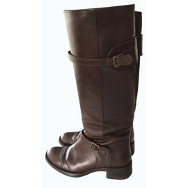 Autre Marque-Boots Essentiel-Chocolate