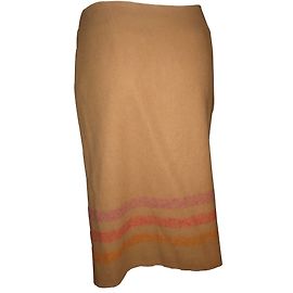 Adolfo Dominguez Skirt Cognac