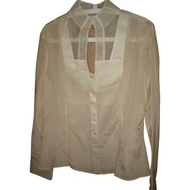 Rachel Roy Tops Eggshell