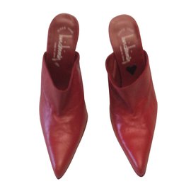 Autre Marque Mulas Vermelho