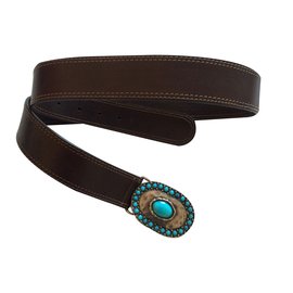Massimo Dutti Belt Brown