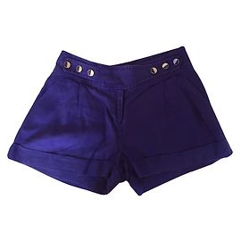 Short en lin Topshop Violet Violet