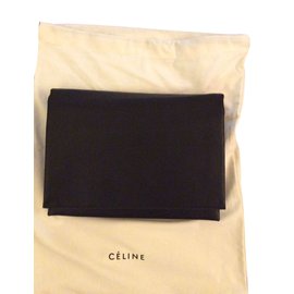 Céline-All soft clutch-Noir