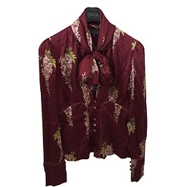 La Perla Bluse Bordeaux
