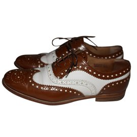 Church's-Lace ups-White