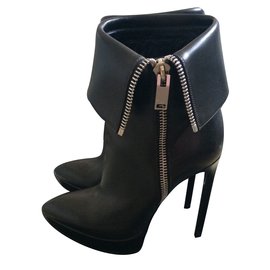 Saint Laurent-Ankle Boots-Black
