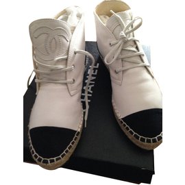 Chanel Espadrilles White