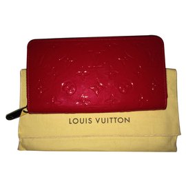 Louis Vuitton-Wallets-Red